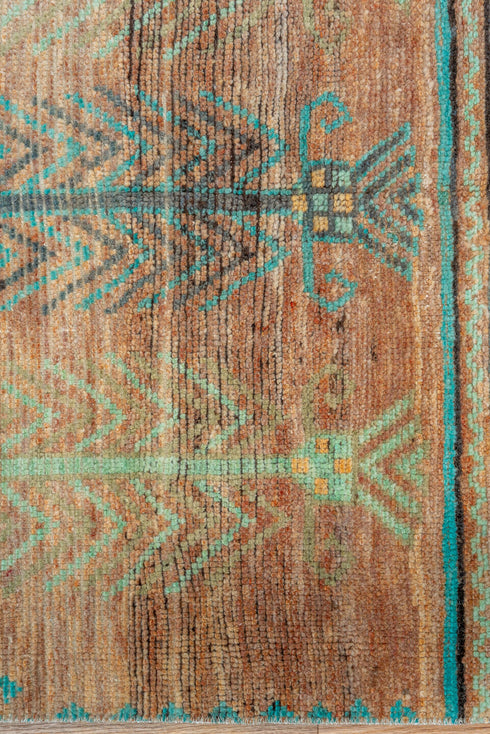 Vintage Oushak Runner Rug (2' x 12')